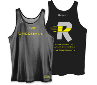 Quad City Marathon Mens Wicking Tank